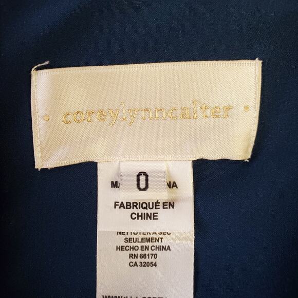 Corey Lynn Calter Women's Floral Paeonia Dress Size 0 Sheath Floral Romantic - Picture 8 of 11